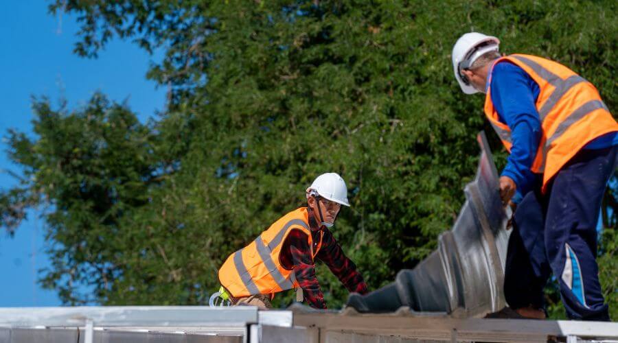 Professional metal roof installation in Greenfield, IL